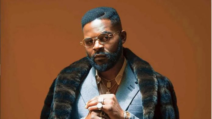 Falz praises Funke Akindele for hard work during an interview with Chude Jideonwo.