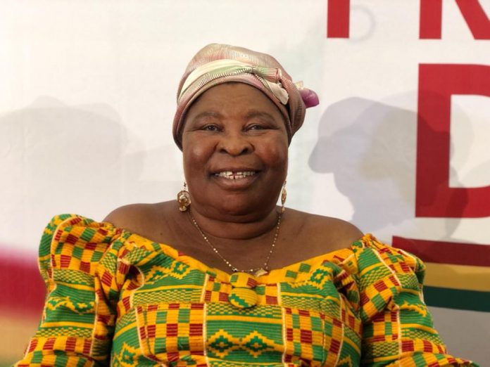 Akua Donkor, founder and leader of the Ghana Freedom Party (GFP), has died at the age of 72