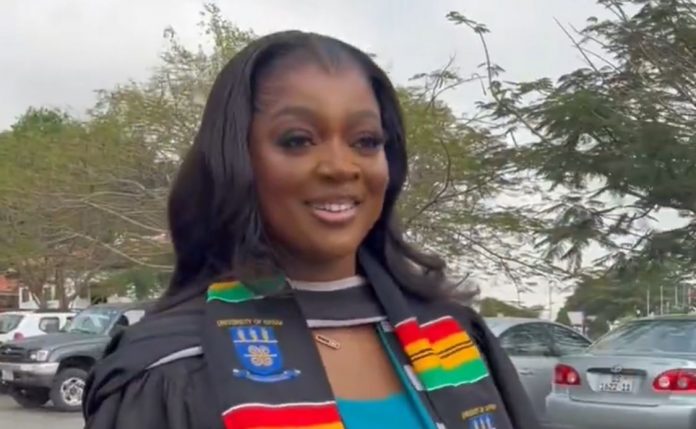 Jackie Appiah & Her Manager Bag Masters Degrees From University Of Ghana